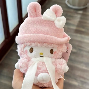 Pandantiv pluș pentru geantă și breloc — miel asistent medical, model animație drăguț, stil proaspăt și dulce (Material: pluș; Model: Kitty/Snoopy/erou din animație; Stil: proaspăt și dulce)