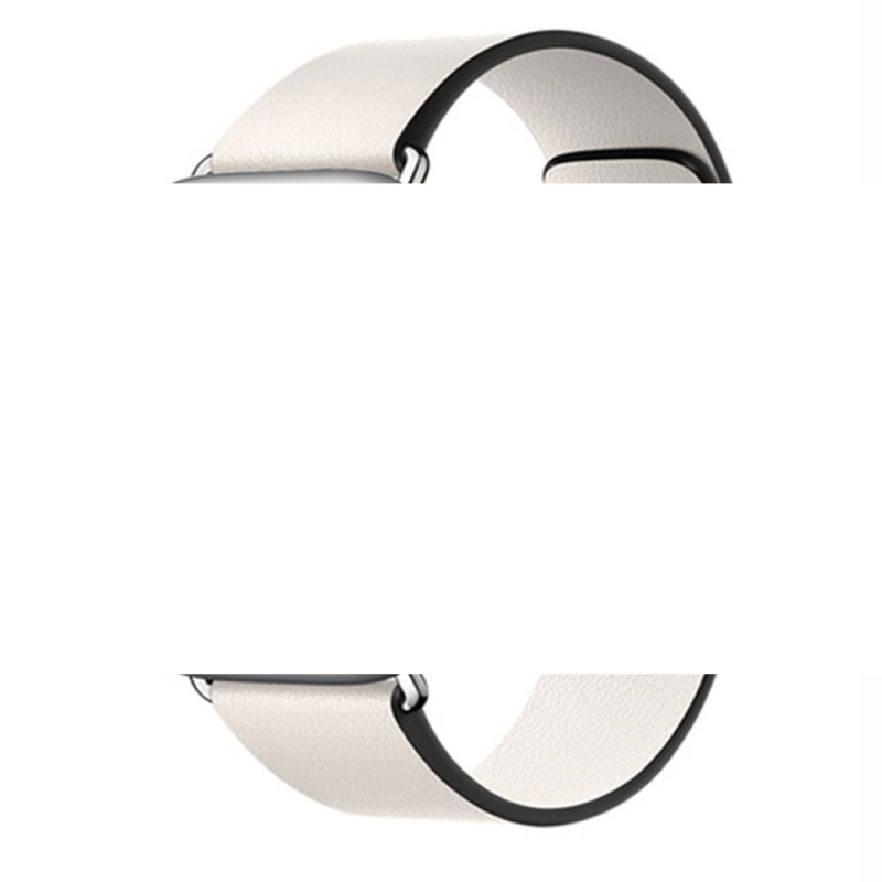 Brățară din piele pentru Apple Watch iWatch 8, piele naturală, închizătoare magnetică, stil modern