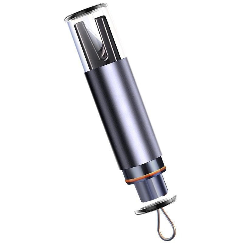 Automobilio avarinė priemonė: saugos plaktukas stiklo skilimui, 3-in-1 peilis, nešiojamas su laikinu parkavimo ženklu, PVC