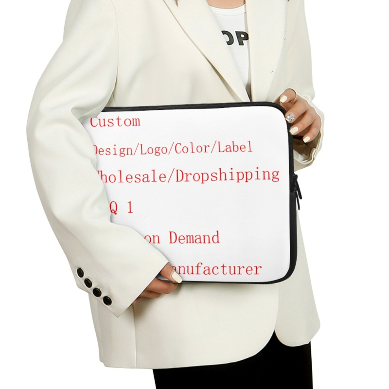 FORU чанта за лаптоп за бизнес пътуване — водоустойчива, износоустойчива, материал: дайвинг, цип за затваряне, дръжка с метална верига