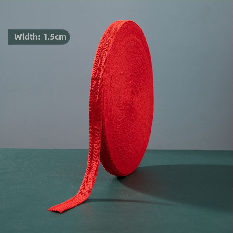 Pamut kötött szalag a szegélyezéshez és varráshoz, esküvői dekoráció (Anyag: 100% pamut; Márka: Egyéb; Alkalmazás: Egyéb)