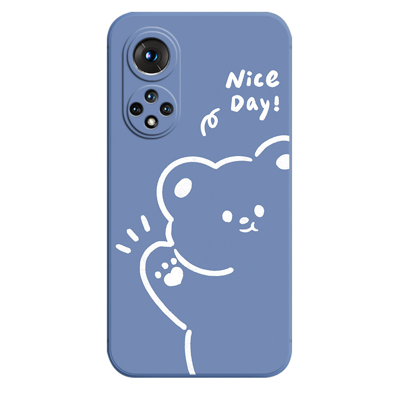 Θήκη τηλεφώνου για Honor 50 NTH-AN00 – στυλ καρτούν, μαλακή σιλικόνη, ματ φινίρισμα, προστασία από πτώσεις