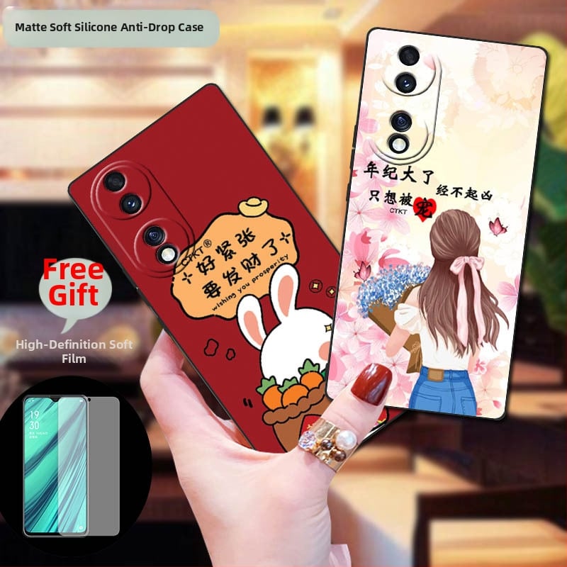 Силиконов калъф за Huawei Honor 70, 5G, пълно покритие, удароустойчив