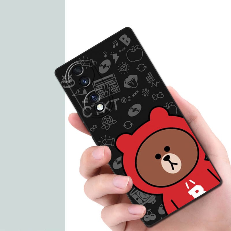 Силиконов калъф за Huawei Honor 70, 5G, пълно покритие, удароустойчив