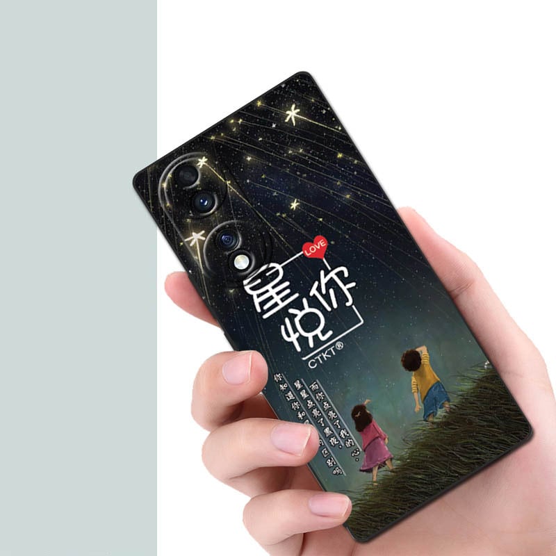 Силиконов калъф за Huawei Honor 70, 5G, пълно покритие, удароустойчив