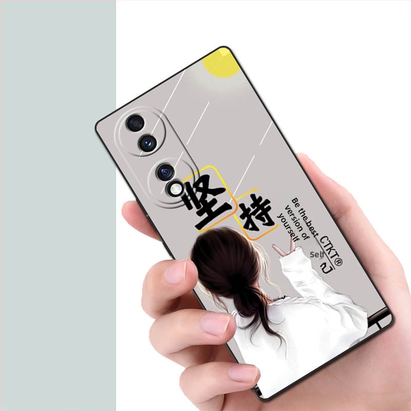 Силиконов калъф за Huawei Honor 70, 5G, пълно покритие, удароустойчив