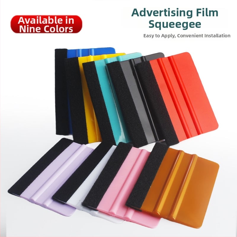 Скрапер за автомобилни фолиа, двустранен квадратен, от PP пластмаса