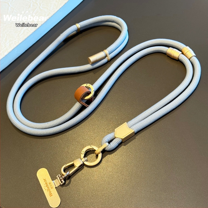 Tālruņa siksna ar crossbody un plaukstas siksnu — daudzfunkcionāla, regulējama kakla siksna, ērta ārpus telpām (Materiāls: Plastika; Forma: Sievietes; Tips: Tālruņa soma)