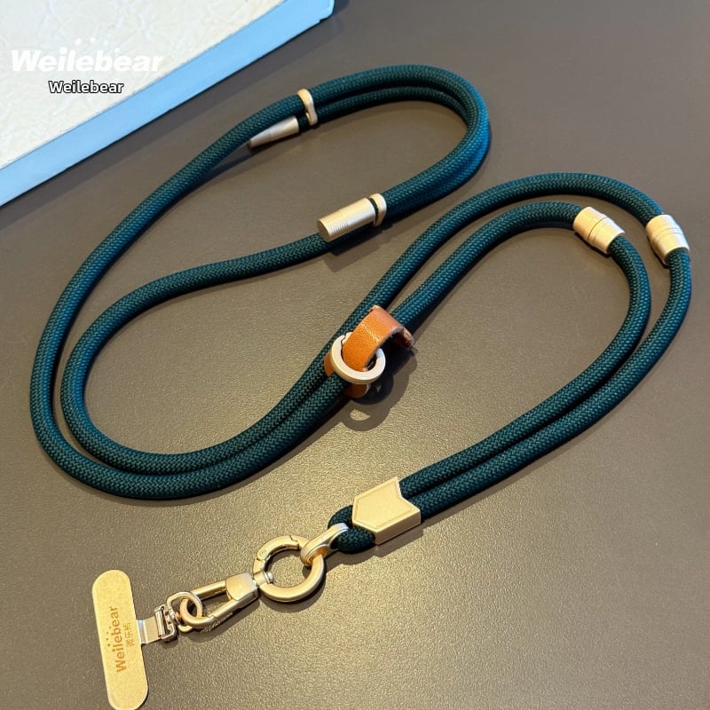 Tālruņa siksna ar crossbody un plaukstas siksnu — daudzfunkcionāla, regulējama kakla siksna, ērta ārpus telpām (Materiāls: Plastika; Forma: Sievietes; Tips: Tālruņa soma)