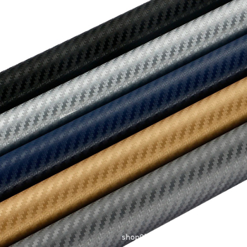 Chivike 3D vinyl film imitujúci karbón pre karosériu auta a motocyklu — samolepiaci, vzor karbónových vlákien, materiál: imitácia karbónového vlákna