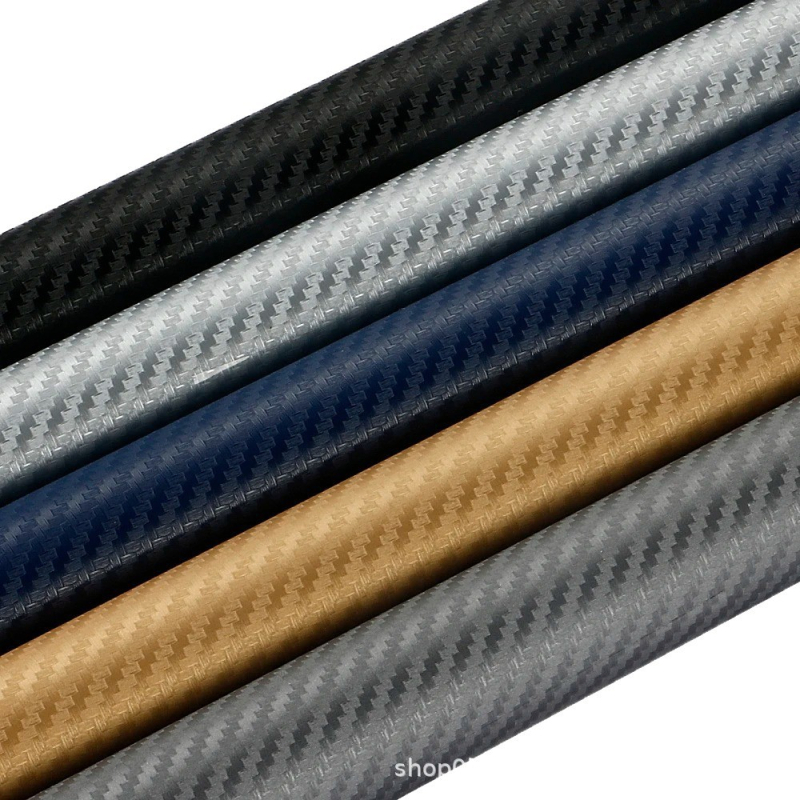 Chivike 3D vinyl film imitujúci karbón pre karosériu auta a motocyklu — samolepiaci, vzor karbónových vlákien, materiál: imitácia karbónového vlákna