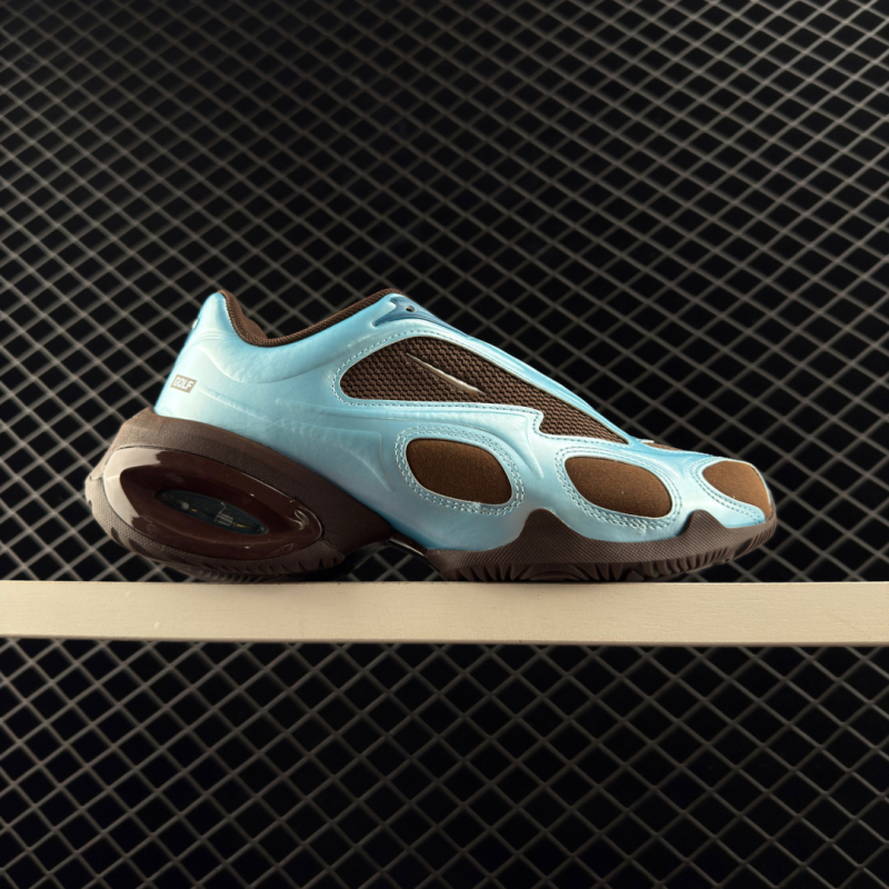 Futócipő légpárnás, vastag talppal a magasság növeléséhez, légáteresztő hálós felsőrész, fűzős záródás, uniszex