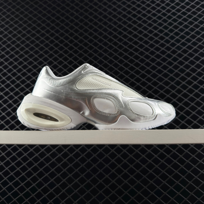 Futócipő légpárnás, vastag talppal a magasság növeléséhez, légáteresztő hálós felsőrész, fűzős záródás, uniszex