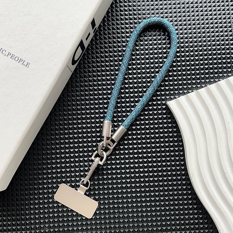 Ланярд за мобилен телефон със сваляем дизайн, за открито ползване, против падане и загуба, с високоеластично памучно въже