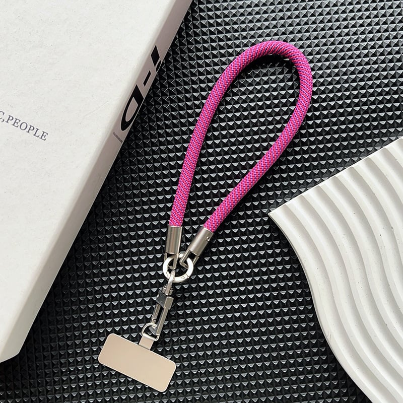 Ланярд за мобилен телефон със сваляем дизайн, за открито ползване, против падане и загуба, с високоеластично памучно въже