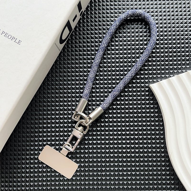 Ланярд за мобилен телефон със сваляем дизайн, за открито ползване, против падане и загуба, с високоеластично памучно въже