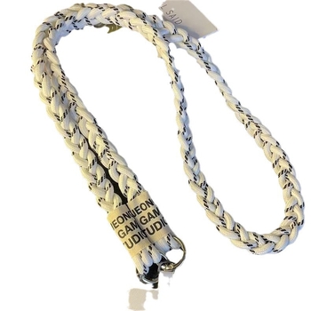 Шнур за мобилен телефон, ръчна изработка, полиестер, плетка от три нишки, метална катарама, унисекс