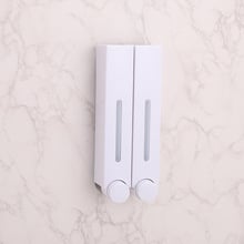 Δοσομετρητής σαπουνιού τοίχου - τύπου πατήματος, εγκατάσταση χωρίς διάτρηση, υλικό ABS+GPPS+PP, τεχνολογία έγχυσης, μοντέρνος μινιμαλισμός