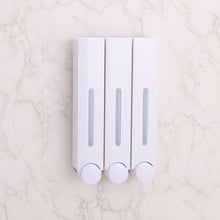 Δοσομετρητής σαπουνιού τοίχου - τύπου πατήματος, εγκατάσταση χωρίς διάτρηση, υλικό ABS+GPPS+PP, τεχνολογία έγχυσης, μοντέρνος μινιμαλισμός