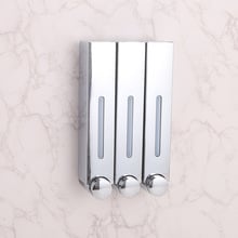 Δοσομετρητής σαπουνιού τοίχου - τύπου πατήματος, εγκατάσταση χωρίς διάτρηση, υλικό ABS+GPPS+PP, τεχνολογία έγχυσης, μοντέρνος μινιμαλισμός