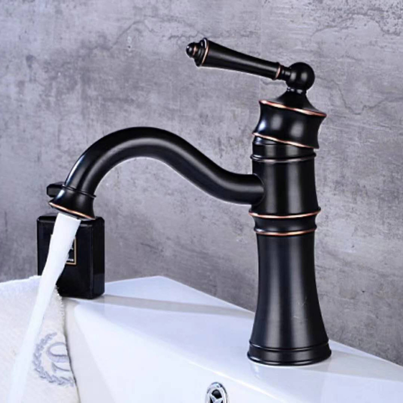 Bakreni kuhinjski miješajući faucet, vertikalna ugradnja, 1/2 inčni ulaz/izlaz, 0–90°C