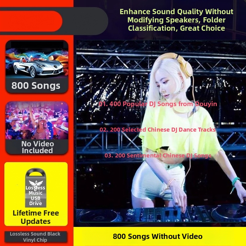 Automobilių USB atmintinė su pilnu vaizdo atkūrimu (Modelis: qsp; Oficiali standartinė konfigūracija; Prekės ženklas: Kitas)