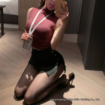 Боди с униформа за ролеви игра като секретарка, комплект бельо за жени, полиестер 90–95%, пролет 2025