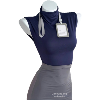 Боди с униформа за ролеви игра като секретарка, комплект бельо за жени, полиестер 90–95%, пролет 2025