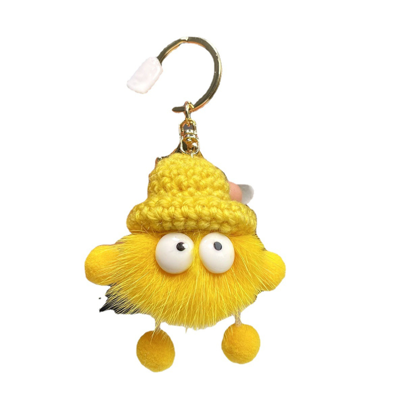 Ключодържател за чанти, козина норки, ултра лек, аниме дизайн, модел HCM