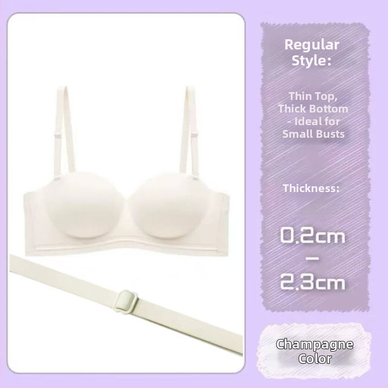 Сутиен за повдигане с чаши 1/2, дишащ найлон, отстраними двойни презрамки, закопчаване с четири реда куки, без метални пръстени