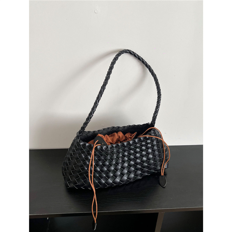 Unisex PU tote torba s podlogom od mikrovlakana, retro inspiracija, proljeće 2024 izdanje
