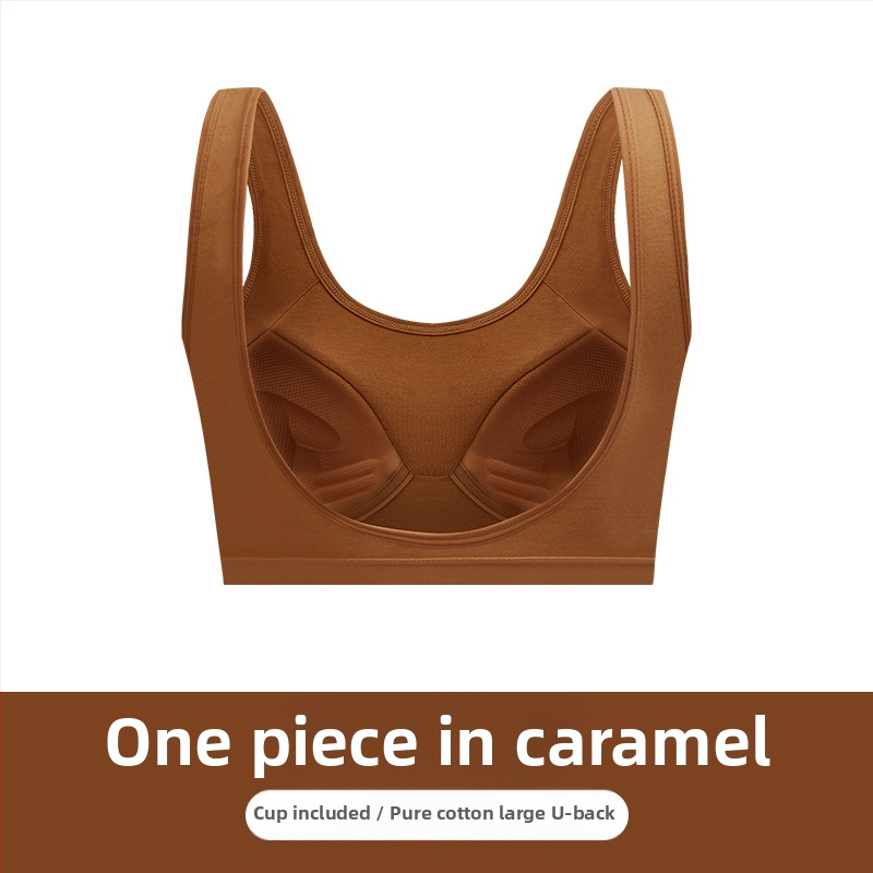 Памучен бюстгърт с обвивка около гърдите и потник (tube top), пълни чаши, 90-95% памук, корсетно вдъхновение, лек спортен стил, дишаща горна опора и оформяне на гърба, попиване на пот.