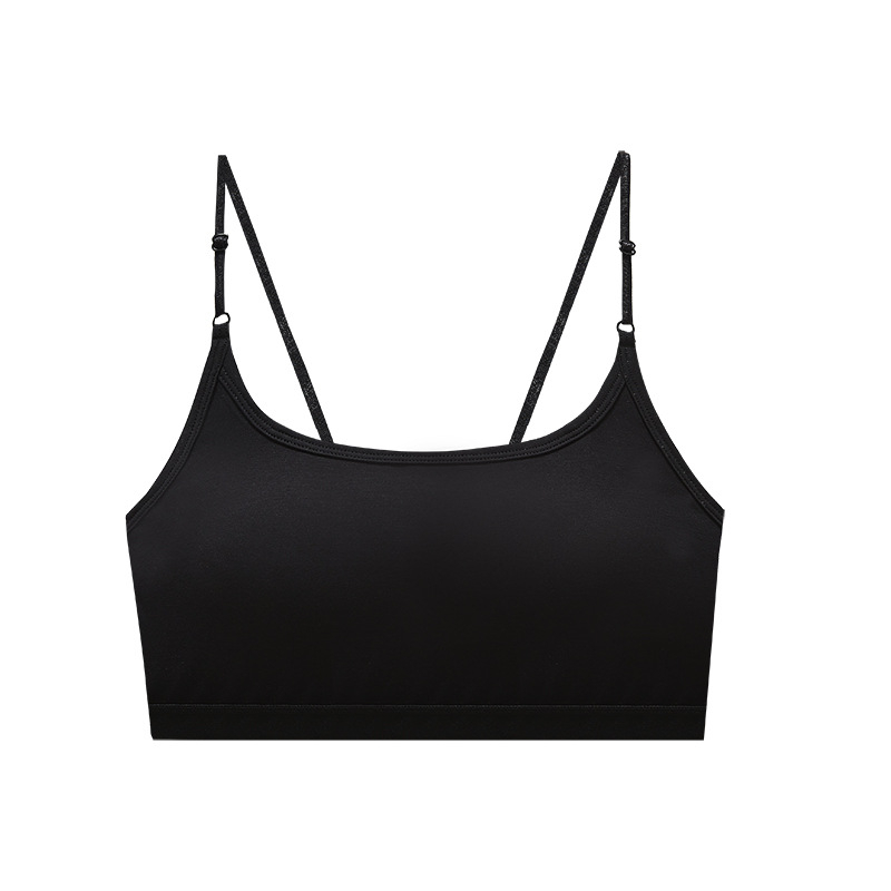 Bavlnená podprsenka bez ramienok s vložkou do poprsia, plný košíček, bez drôtikov