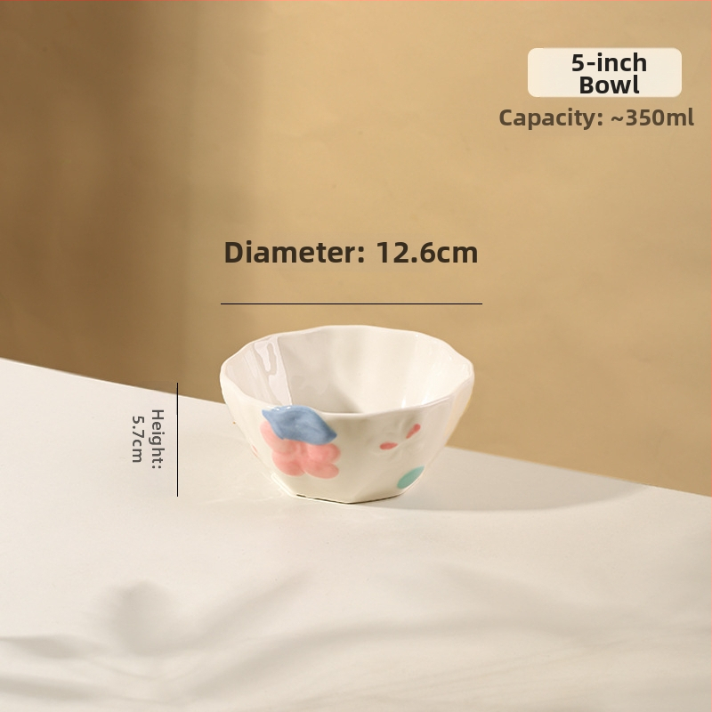 Kerámia étkészlet Magnesium Union – kézzel festett karikatúra dizájn, kerek alak, mikrohullámú sütőben is használható