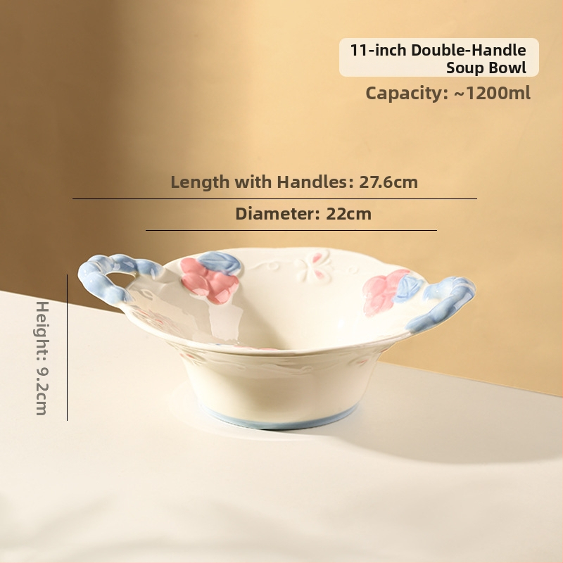 Kerámia étkészlet Magnesium Union – kézzel festett karikatúra dizájn, kerek alak, mikrohullámú sütőben is használható