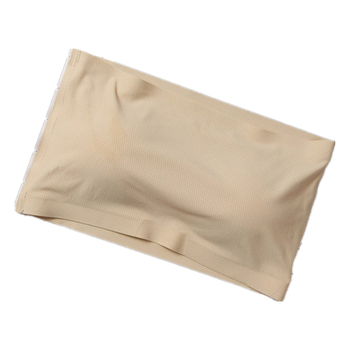 Bez naramen grudnjak s oblikovanim košaricama, nevidljiv, protuklizan, ice silk, jednoplošan