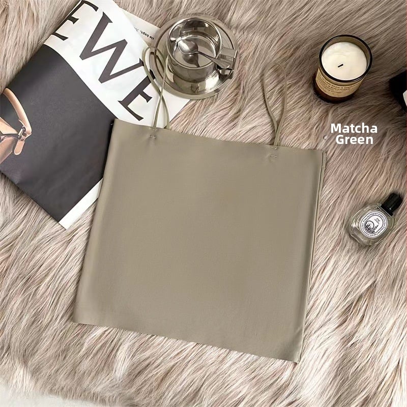 Потник за бюст с фиксирана чашка, Ice Silk плат, 80–90% найлон, дишащ, антиизпъкване, горна опора