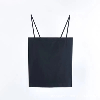 Дишащо нейлоново горнище за бюст под формата тръба (tube top) с пълна чашка и средна чашка, материя 90–95% нейлон, стил жилетка