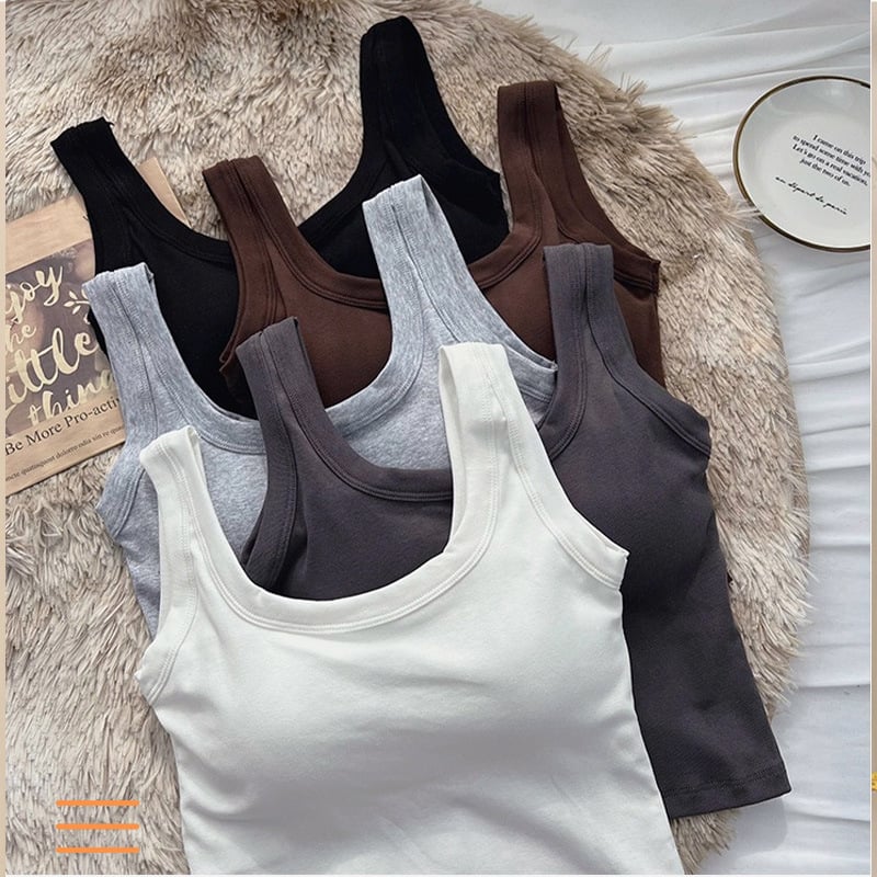 Damski čipkasti top bez leđa s ugrađenim jastučićima za grudi — sve-u-jednom crop top