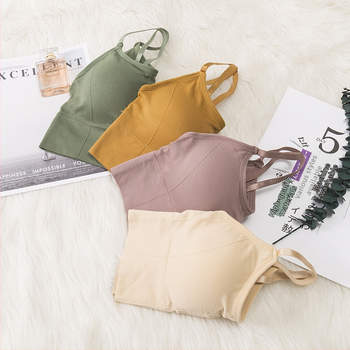Безшевен потник бюстгальтер за млади жени – 3/4 чашка, тънък формован чашка, 70–80% полиестер, диша, комфорт, защита от изпъкване, красива гръбна част