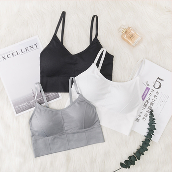 Безшевен потник бюстгальтер за млади жени – 3/4 чашка, тънък формован чашка, 70–80% полиестер, диша, комфорт, защита от изпъкване, красива гръбна част
