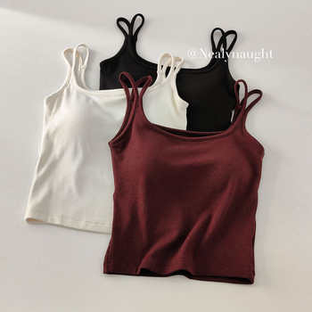 Pamukasti cami gornji s 3/4 košarica, oblikovan košarica (tanak vrh, debela donja), leđa bandeau