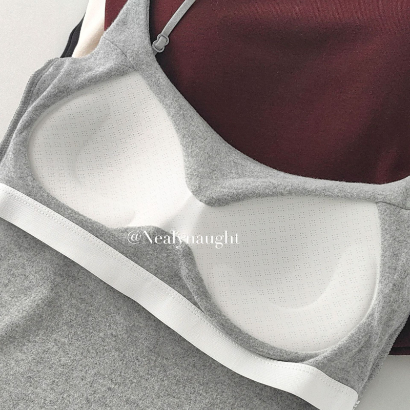 Pamukasti cami gornji s 3/4 košarica, oblikovan košarica (tanak vrh, debela donja), leđa bandeau