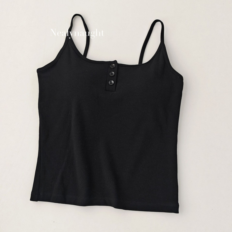 Pamukasti cami gornji s 3/4 košarica, oblikovan košarica (tanak vrh, debela donja), leđa bandeau