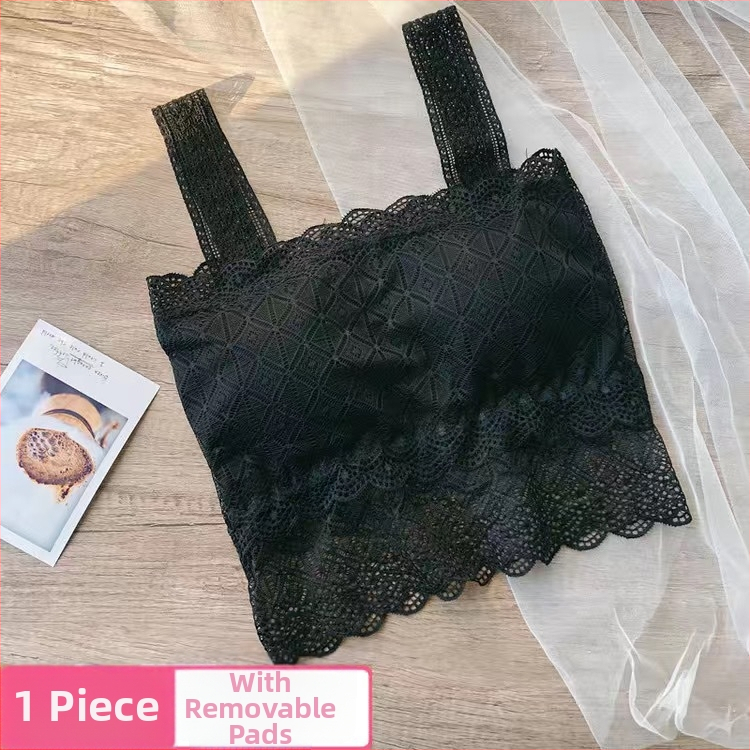 Bezramenični top s čipkom u dijamantnom uzorku, wrap dizajn za dekolte, prozračna mješavina nylona