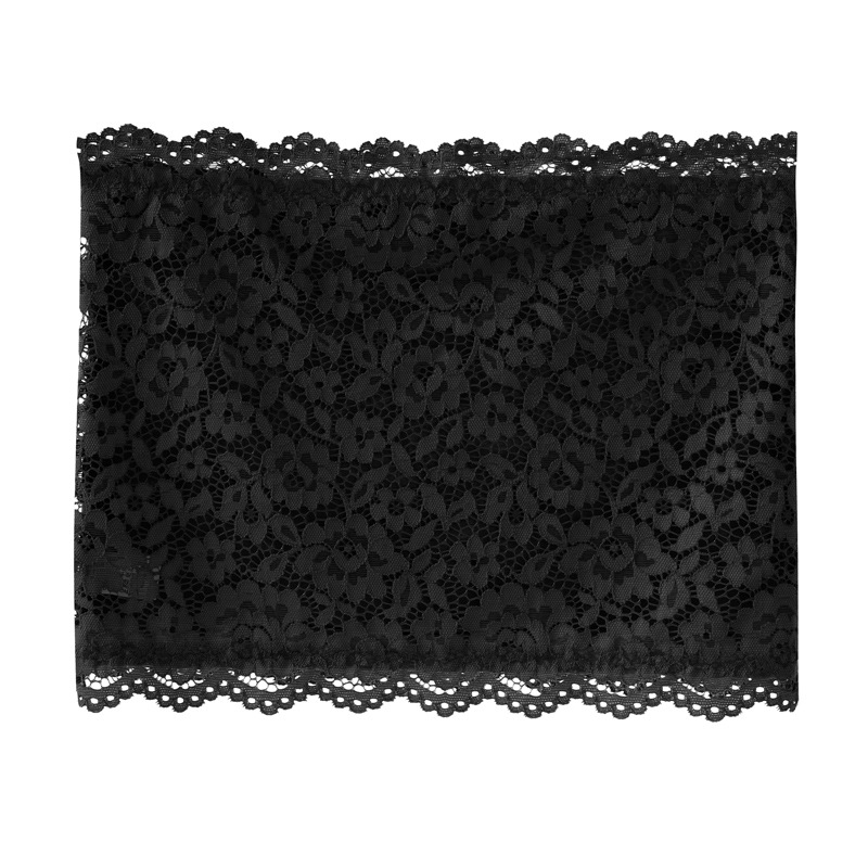 Bustier bez ramena od čipke s ultra-tankim oblikovanim košaricama, prozračni najlonski materijal