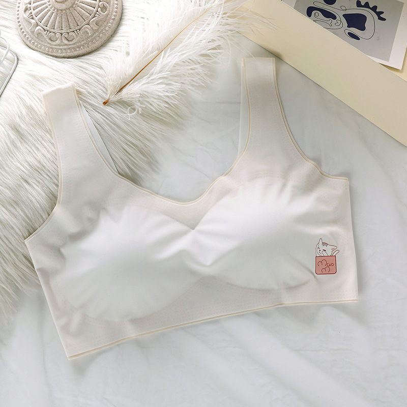 Bezšavni tube top u stilu veste od ice-silk, za djevojčice, sportska odjeća.