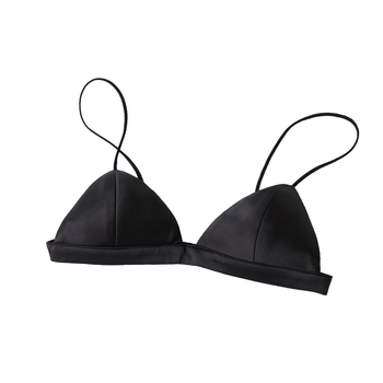 Σουτιέν με ίσιο σωληνοειδή σχεδιασμό, ύφασμα συνθετικό μετάξι, πολυεστέρας 50–70%, μη αποσπώμενες τιράντες, γυναικείο εσώρουχο