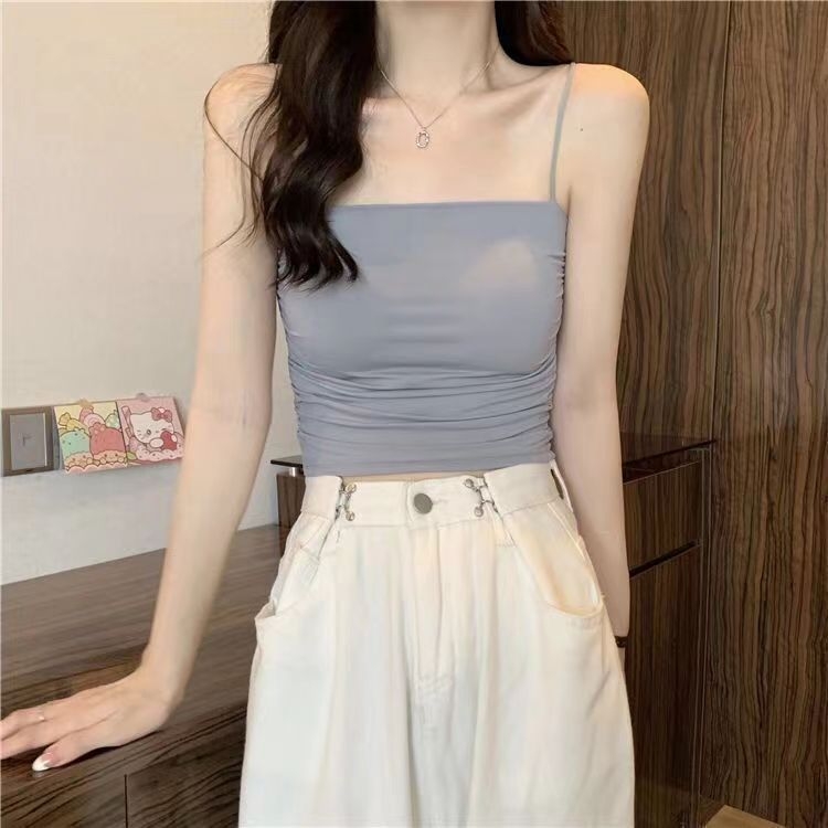 Tube Top Chest Wrap - Ice Silk, 70-80% Viscose, Full Cup, Breathable
