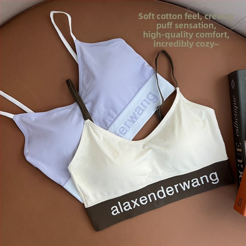 Športová wrap podprsenka z nylonu, bezšvová, priedušná, s plným košíkom, ľahký push-up